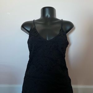 EXPRESS / black lace tank